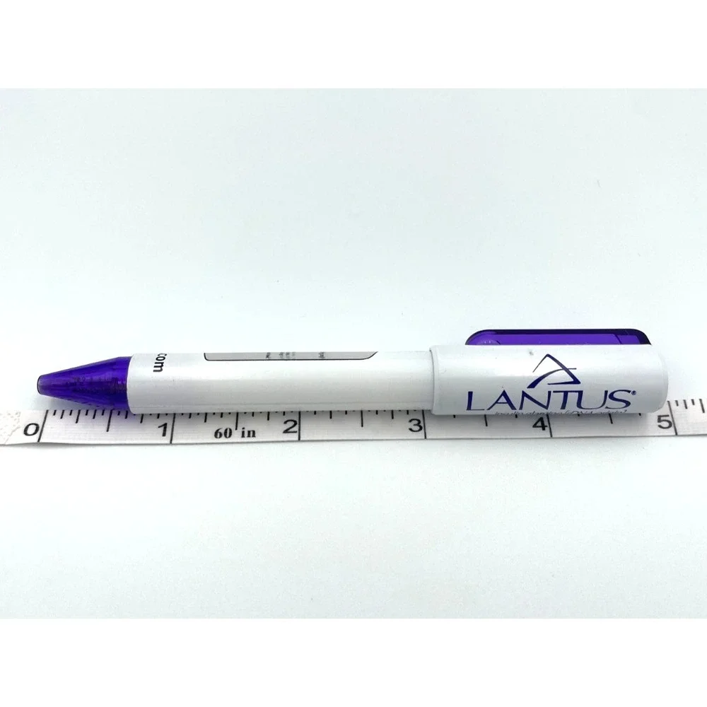 Lantus Drug Rep Promotional Pen Transparent Vial Design Pharma Collectible